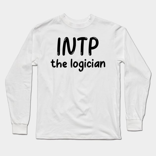 INTP Personality Type (MBTI) Long Sleeve T-Shirt by JC's Fitness Co.